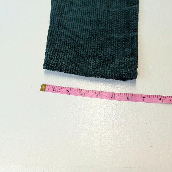 Forever 21 NWT Green Corduroy Pants and Gray Graphic Sweatshirt Size Small - Picture 3 of 16